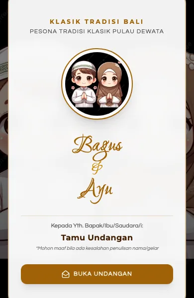 Bali Klasik (Tradisional)