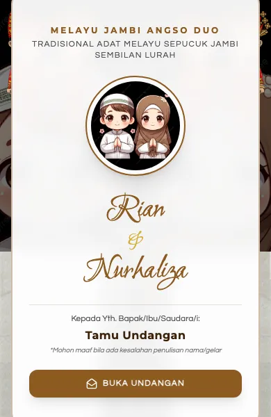 Jambi Angso Duo (Tradisional)