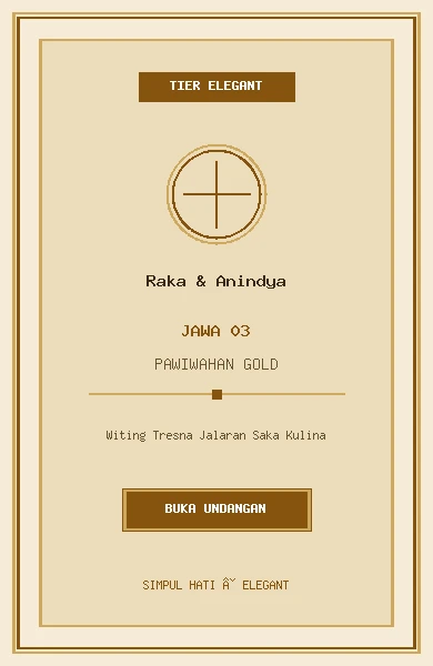 Jawa Pawiwahan Gold (Jawa 03)